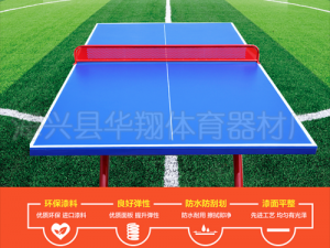 乒乓球台侧面照